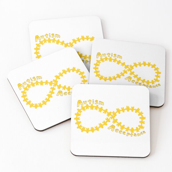 Item preview, Autism Acceptance Paper Doll Infinity Sign (Gold Edition)  designed and sold by AlbertoArtZone.