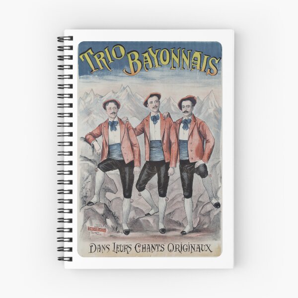 Item preview, Bayonnais Trio Poster designed and sold by Cartsandrab.