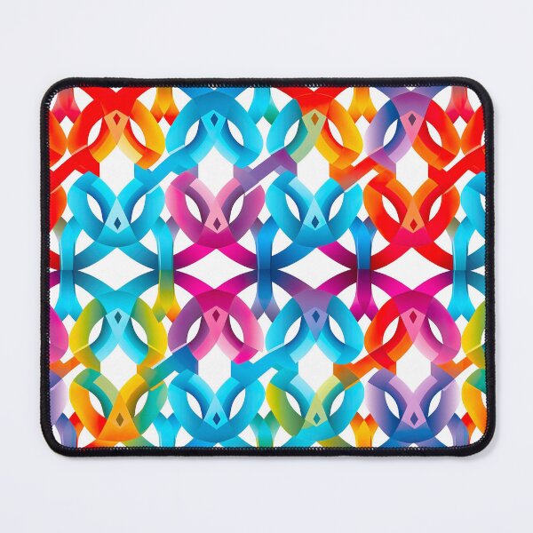 Item preview, Modern design in pop art style, reminiscent of cord loops and nets designed and sold by Pflugart.