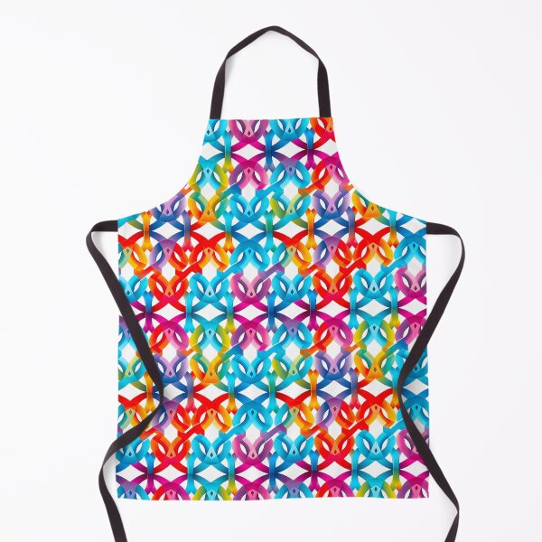 Item preview, Modern design in pop art style, reminiscent of cord loops and nets designed and sold by Pflugart.