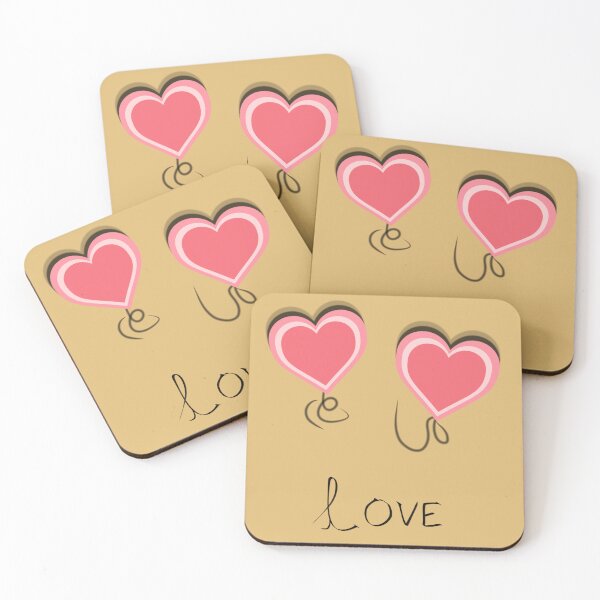 Item preview, two hearts and love designed and sold by NAGNE.