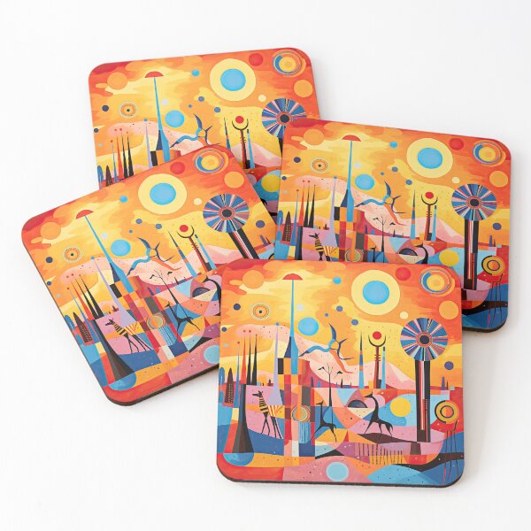 Artikelvorschau, African Savanna Bauhaus Design entworfen und verkauft von ArtificialGenes.