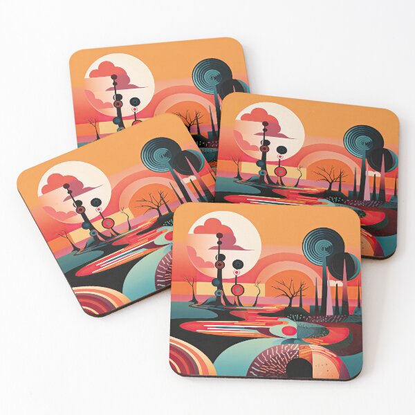 Item preview, African Savanna Bauhaus Design designed and sold by ArtificialGenes.