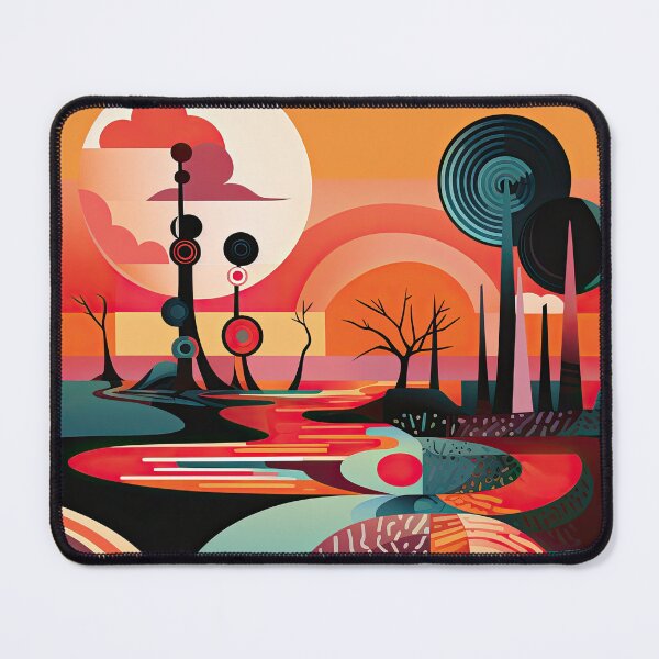 Item preview, African Savanna Bauhaus Design designed and sold by ArtificialGenes.