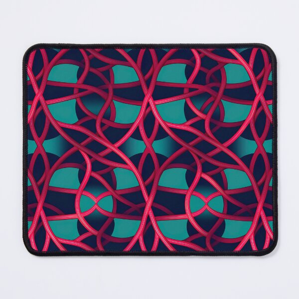 Item preview, Modern design in pop art style, reminiscent of cord loops and nets designed and sold by Pflugart.