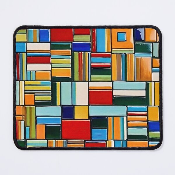 Item preview, American Vintage Mid-Century Folk Art Seamless Tile - Orange designed and sold by stevepmp.