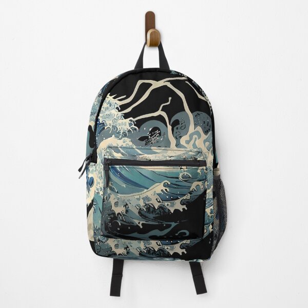 Item preview, The Great Wave Off Kanagawa Tattoo Painting designed and sold by HideTheInsanity.
