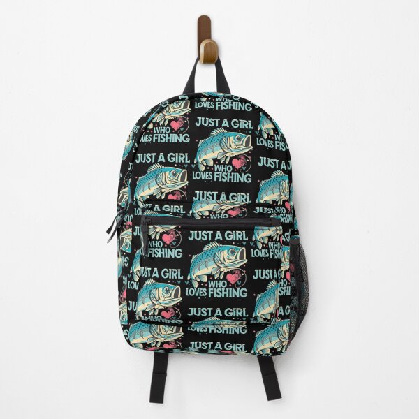 Vista previa del artículo con la obra «Solo una chica que ama la pesca», diseñado y vendido por cezalmizkayl.
