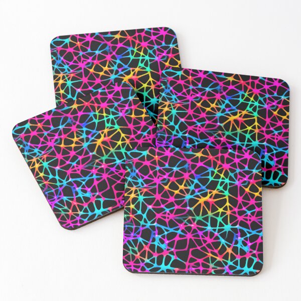 Item preview, Modern design in pop art style, reminiscent of cord loops and nets designed and sold by Pflugart.