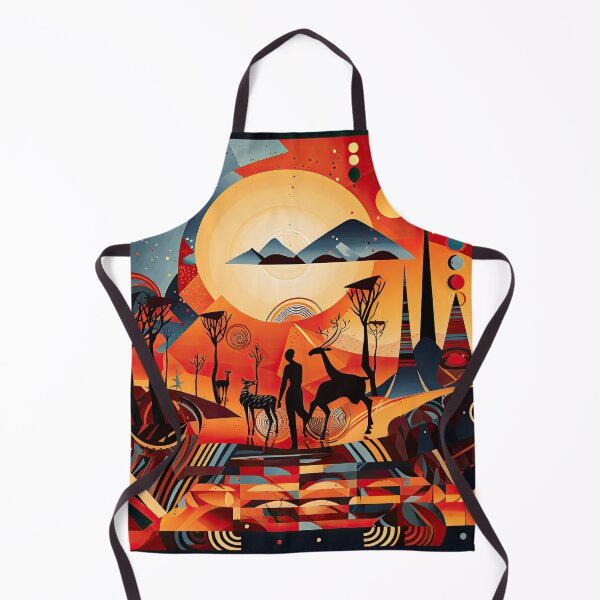 Artikelvorschau, African Savanna Bauhaus Design entworfen und verkauft von ArtificialGenes.
