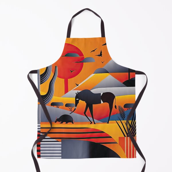 Artikelvorschau, African Savanna Bauhaus Design entworfen und verkauft von ArtificialGenes.