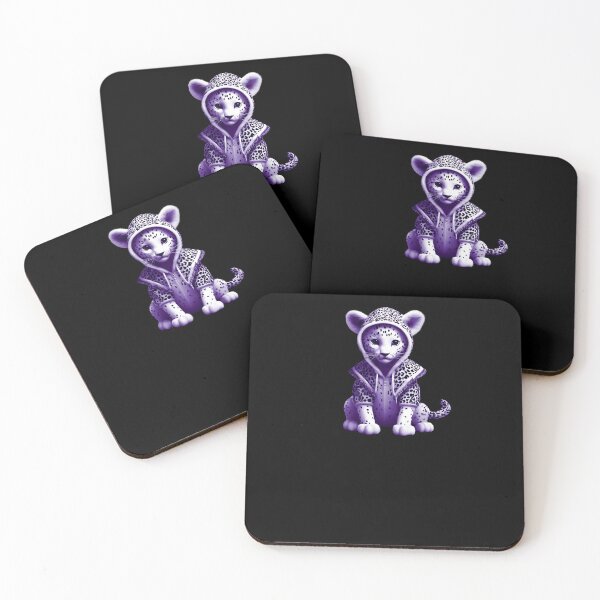 Item preview, Cute Leopard Cub - Indigo designed and sold by Soulemotion.