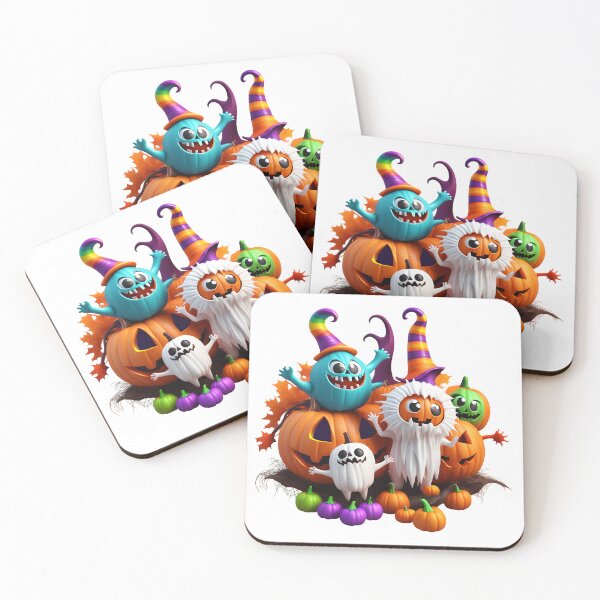 Item preview, Halloween Monster Design, Cute Halloween Monster Party Clipart designed and sold by oyonni design.