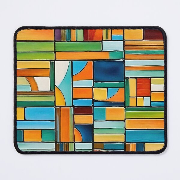 Item preview, American Vintage Mid-Century Folk Art Seamless Tile - Panels designed and sold by stevepmp.