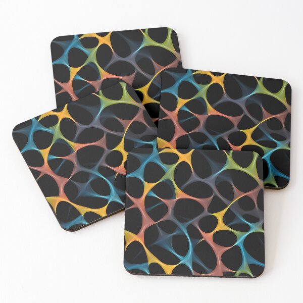 Item preview, Modern design in pop art style, reminiscent of cord loops and nets designed and sold by Pflugart.