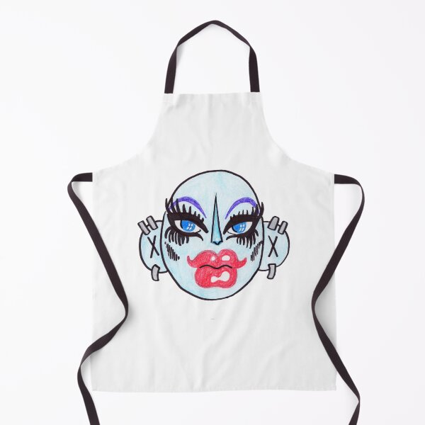 Item preview, Blue Drag Queen Face Makeup designed and sold by HarrisJeanie.