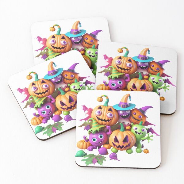 Item preview, Halloween Monster Design, Cute Halloween Monster Party Clipart designed and sold by oyonni design.