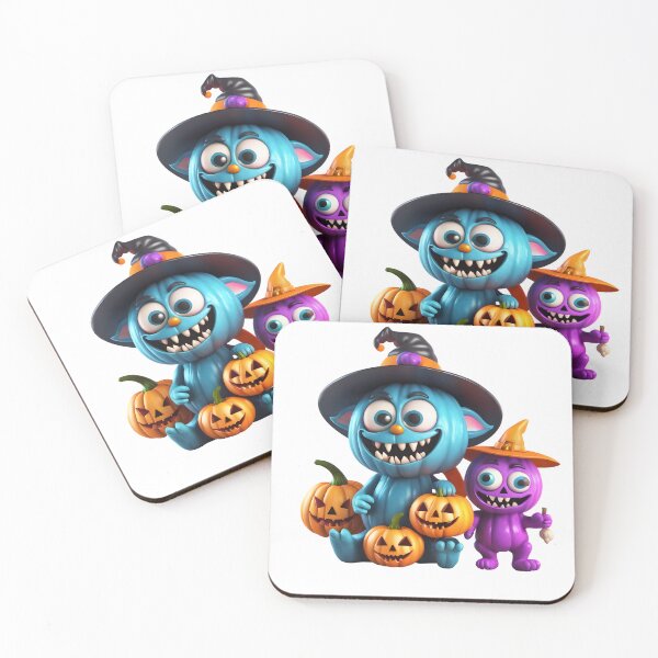 Item preview, Halloween Monster Design, Cute Halloween Monster Party Clipart designed and sold by oyonni design.
