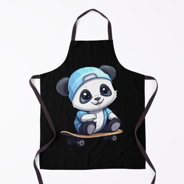 Item preview, Panda Play Skateboard Digital illustration 2 designed and sold by eyestetix.