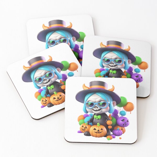 Item preview, Halloween Monster Design, Cute Halloween Monster Party Clipart designed and sold by oyonni design.