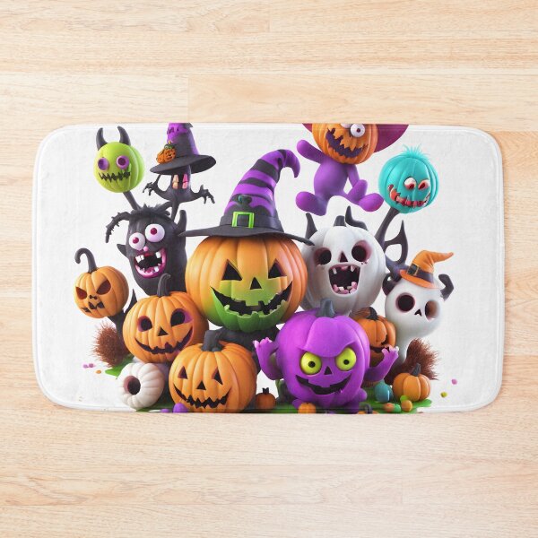 Item preview,  Halloween Monster Design, Cute Halloween Monster Party Clipart designed and sold by oyonni design.