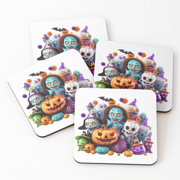 Item preview, Halloween Monster Design, Cute Halloween Monster Party Clipart designed and sold by oyonni design.
