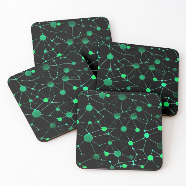 Item preview, Modern design in pop art style, reminiscent of cord loops and nets designed and sold by Pflugart.