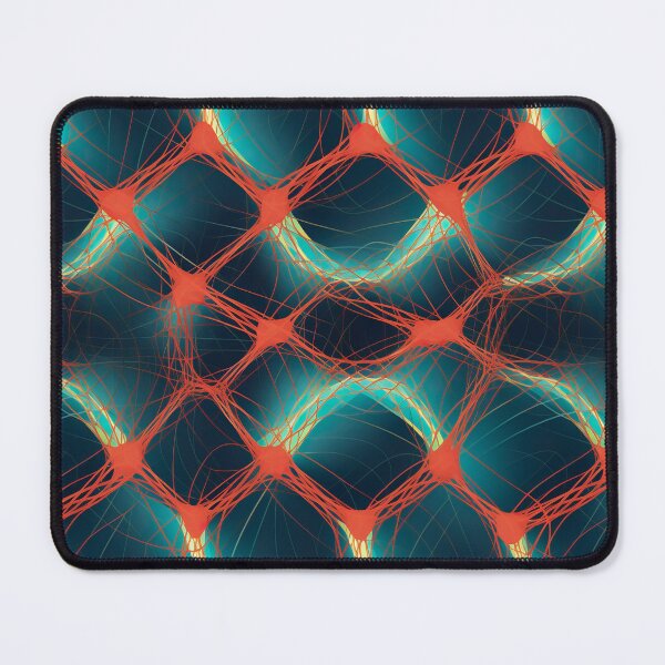 Item preview, Modern design in pop art style, reminiscent of cord loops and nets designed and sold by Pflugart.