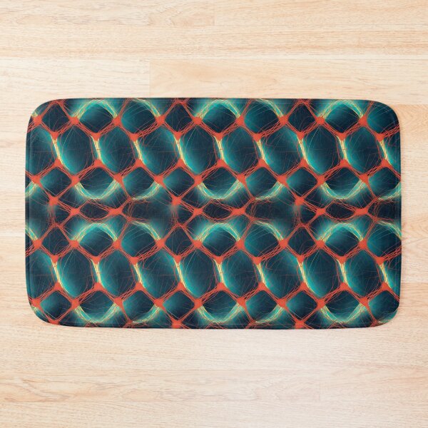 Item preview, Modern design in pop art style, reminiscent of cord loops and nets designed and sold by Pflugart.