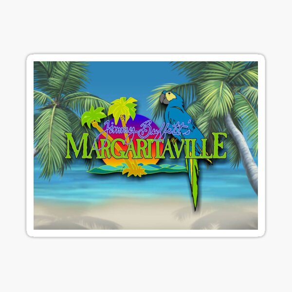 Fins Up Jimmy Buffet – Band Decal Stickers