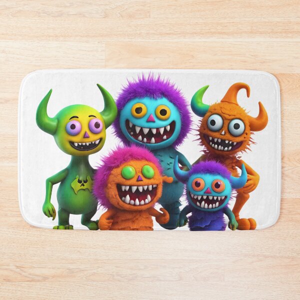 Item preview,  Halloween Monster Design, Cute Halloween Monster Party Clipart designed and sold by oyonni design.