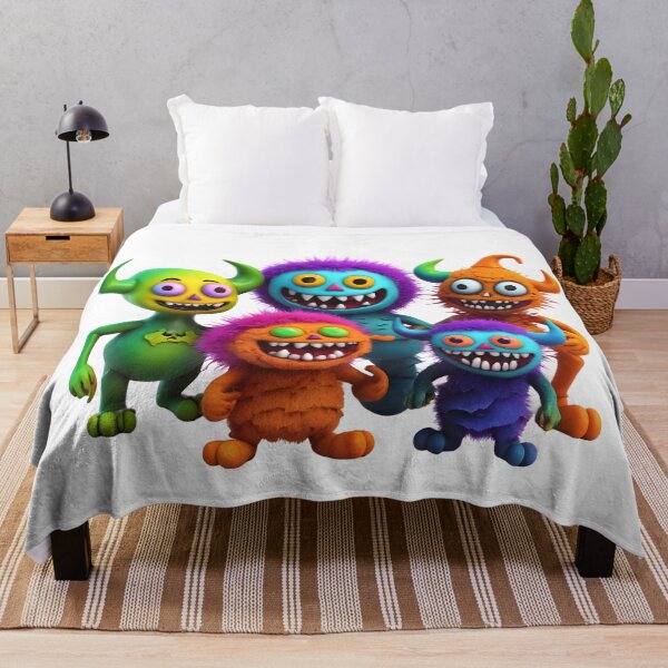 Item preview,  Halloween Monster Design, Cute Halloween Monster Party Clipart designed and sold by oyonni design.