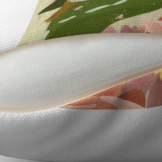 Alternate view of In the Garden Floor Pillow