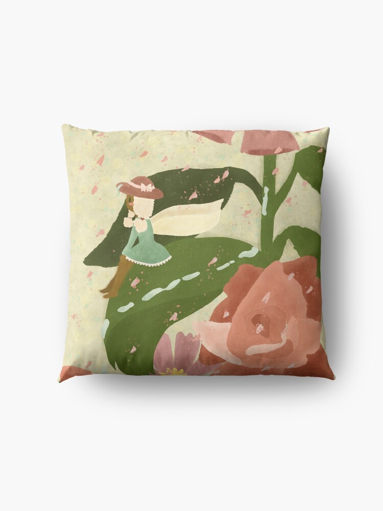 Alternate view of In the Garden Floor Pillow