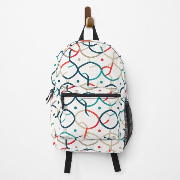 Item preview, Modern design in pop art style, reminiscent of cord loops and nets designed and sold by Pflugart.