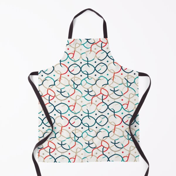 Item preview, Modern design in pop art style, reminiscent of cord loops and nets designed and sold by Pflugart.
