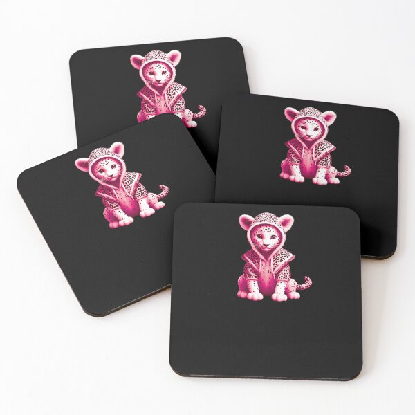 Item preview, Cute Leopard Cub - Soft Pink designed and sold by Soulemotion.