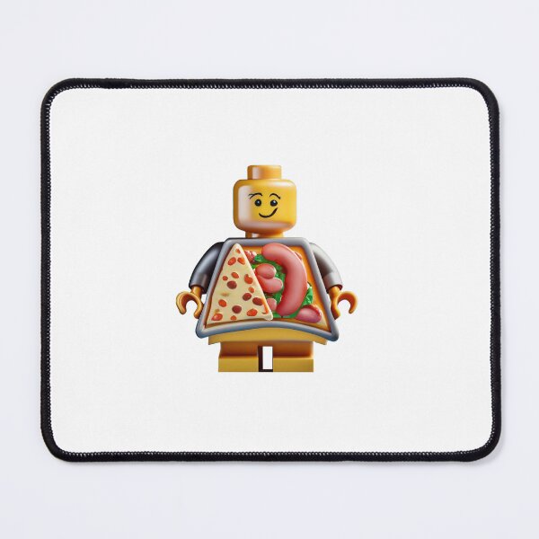 Item preview, Fat Boy Brick Figure Toy Block Pizza designed and sold by SooNS-Studio.