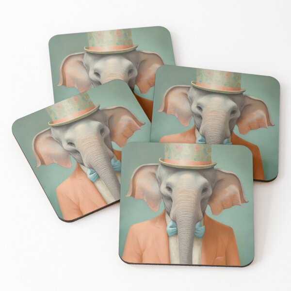 Item preview, Edward the Elegant Elephant designed and sold by LittleDreamsCo.