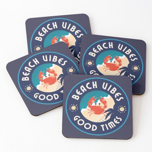 Item preview, Beach vibes cute design designed and sold by KlaudiDesignArt.