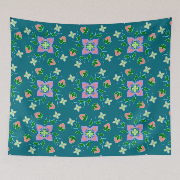 Item preview, Green Floral designed and sold by Niibidoon.