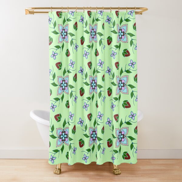 Item preview, Light Green Floral designed and sold by Niibidoon.