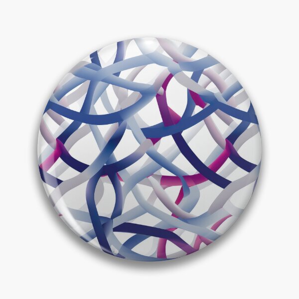 Item preview, Modern design in pop art style, reminiscent of cord loops and nets designed and sold by Pflugart.
