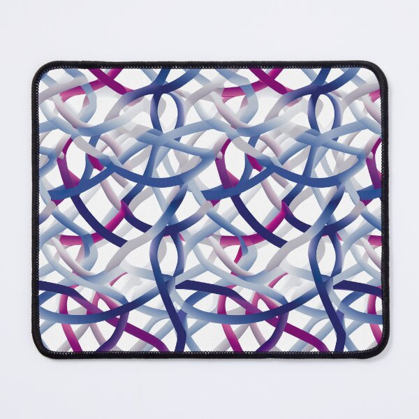 Item preview, Modern design in pop art style, reminiscent of cord loops and nets designed and sold by Pflugart.