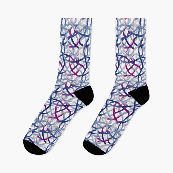 Item preview, Modern design in pop art style, reminiscent of cord loops and nets designed and sold by Pflugart.