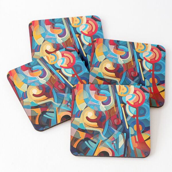 Item preview, abstract art generated by complex algorithms and mathematical patterns designed and sold by Surreal-Inc.