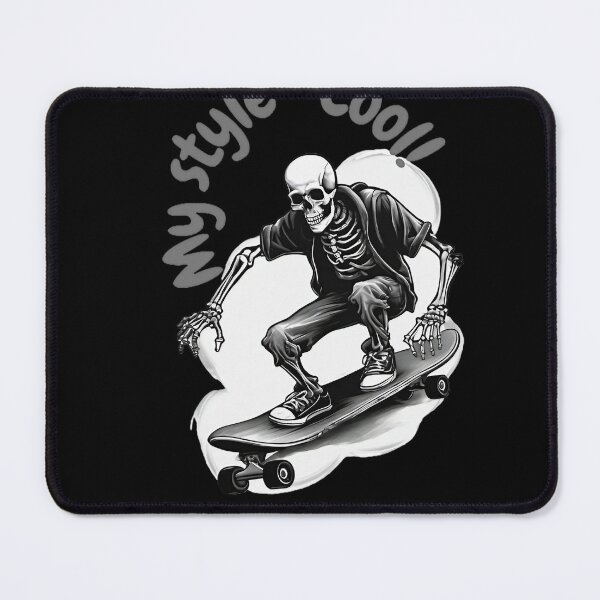 Item preview, skeleton riding a skateboard designed and sold by MindFrank.