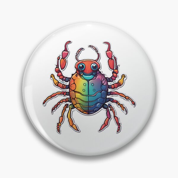 Item preview, Rainbow bedbug designed and sold by Maths-4-Nerds.