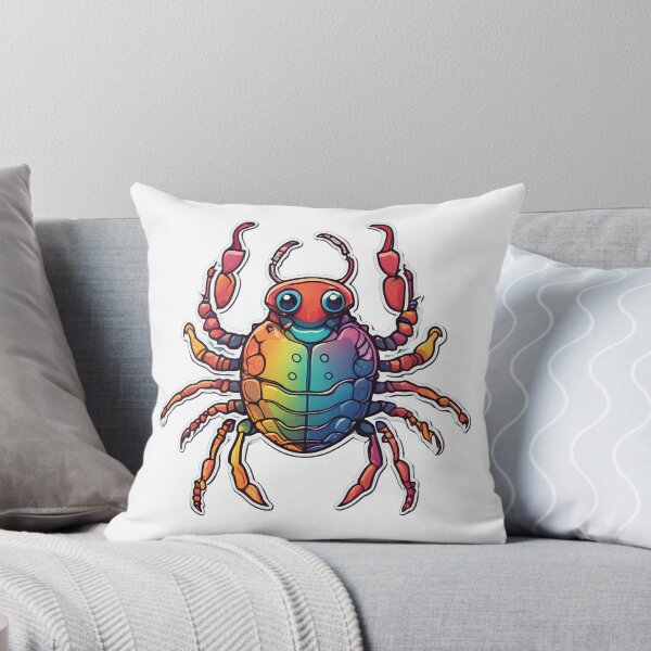 Item preview, Rainbow bedbug designed and sold by Maths-4-Nerds.