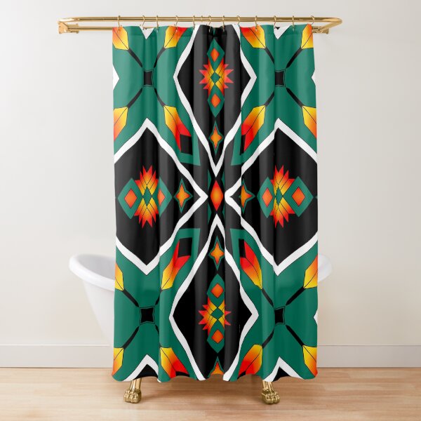 Item preview, Green Feather Floral designed and sold by Niibidoon.